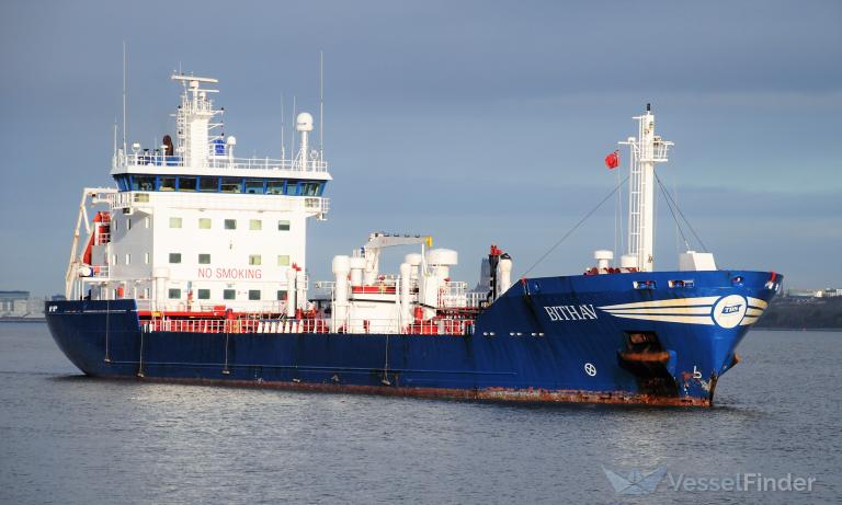 bithav (Chemical/Oil Products Tanker) - IMO 9211535, MMSI 246697000, Call Sign PCAQ under the flag of Netherlands