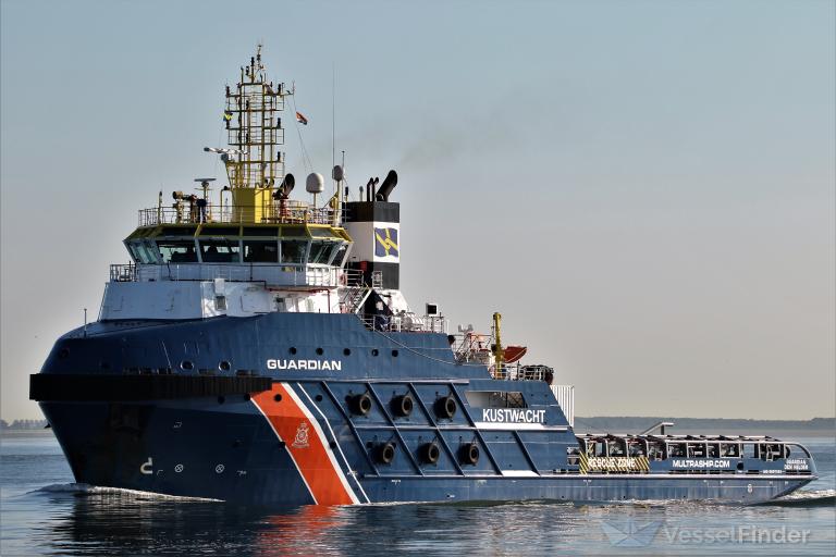 guardian (Offshore Tug/Supply Ship) - IMO 9637363, MMSI 246911000, Call Sign PCSY under the flag of Netherlands