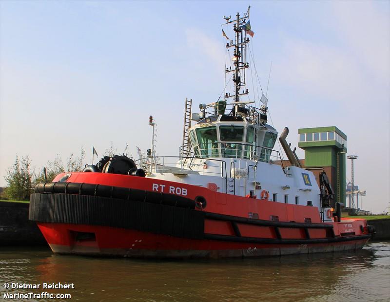 rt rob (Tug) - IMO 9474905, MMSI 249491000, Call Sign 9HTL9 under the flag of Malta