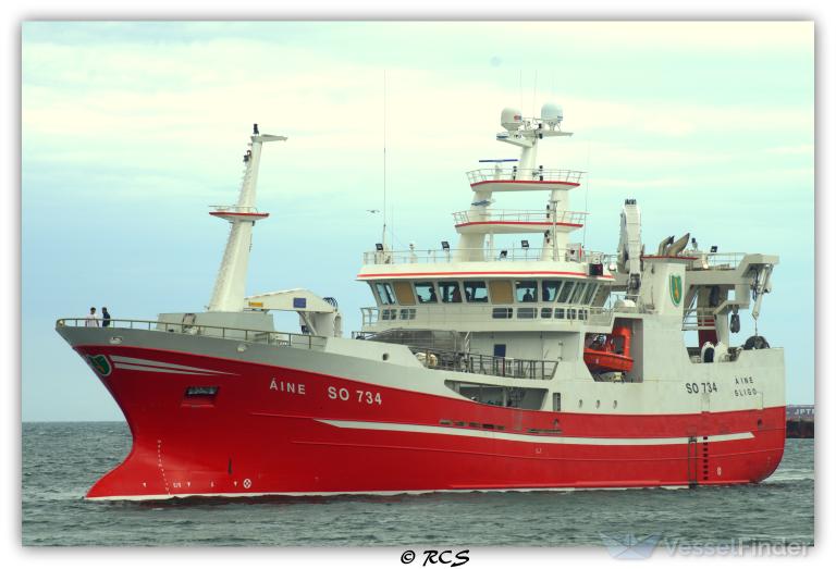 aine (Fishing Vessel) - IMO 9794886, MMSI 250004765, Call Sign EISY8 under the flag of Ireland