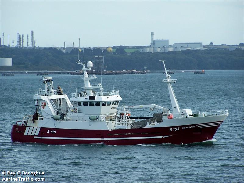 menhaden (Fishing Vessel) - IMO 9189330, MMSI 250165000, Call Sign EIVT under the flag of Ireland