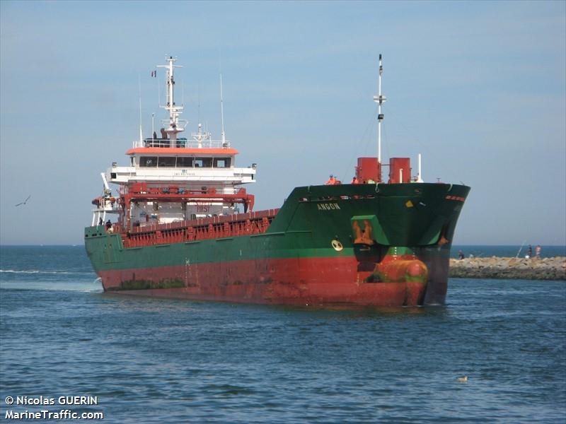 angon (General Cargo Ship) - IMO 9320635, MMSI 255802380, Call Sign CQPQ under the flag of Madeira