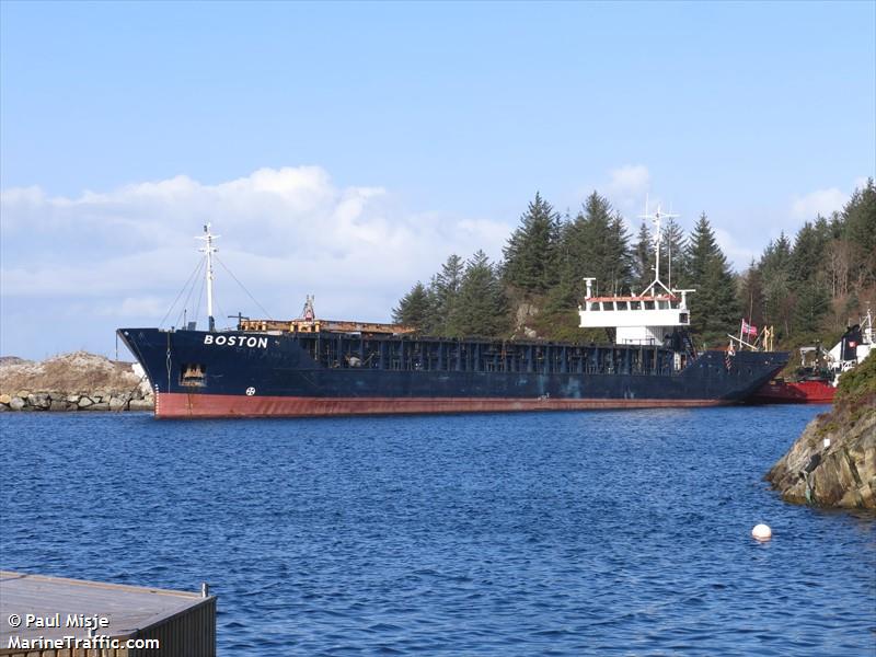 boston (General Cargo Ship) - IMO 8100636, MMSI 257121020, Call Sign LH4180 under the flag of Norway