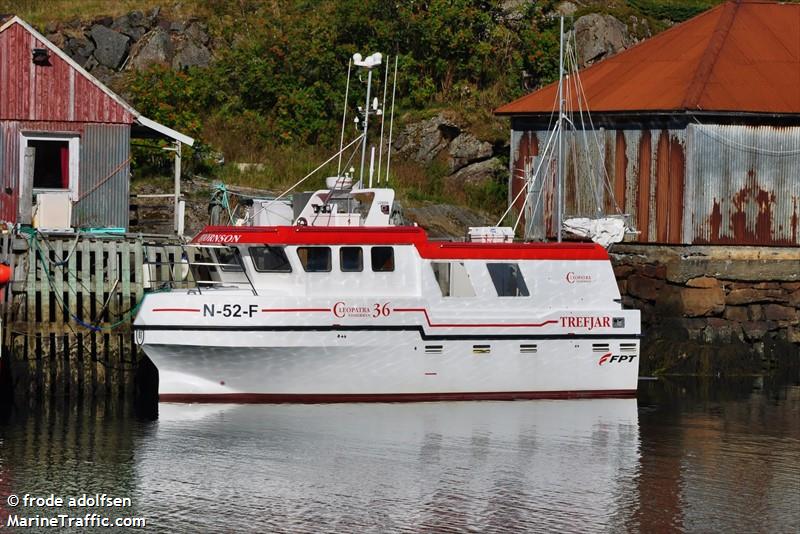 bjornson (Fishing vessel) - IMO , MMSI 257487600, Call Sign LG7408 under the flag of Norway