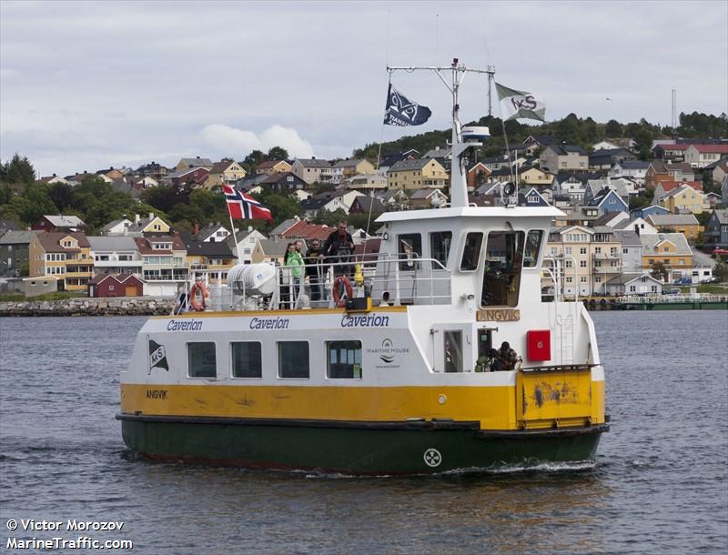 angvik (Passenger ship) - IMO , MMSI 257982900, Call Sign LMME under the flag of Norway