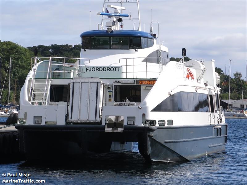 fjorddrott (Passenger Ship) - IMO 9383388, MMSI 258593000, Call Sign JWMQ under the flag of Norway