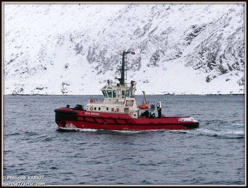 boa brage (Tug) - IMO 9551894, MMSI 259087000, Call Sign LDDH under the flag of Norway