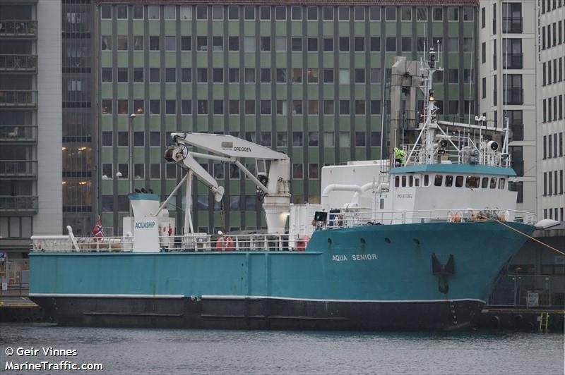 aqua senior (General Cargo Ship) - IMO 8112512, MMSI 259151000, Call Sign LMGB under the flag of Norway