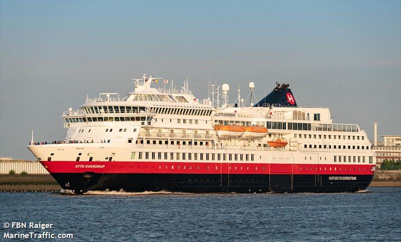 otto sverdrup (Passenger (Cruise) Ship) - IMO 9231951, MMSI 259210000, Call Sign LDBE3 under the flag of Norway