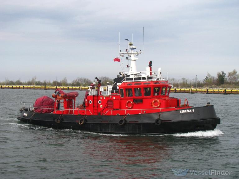 strazak 6 (Tug) - IMO , MMSI 261031810, Call Sign SPG2708 under the flag of Poland