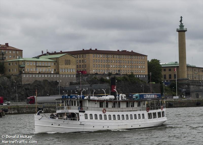 goteborg (Passenger ship) - IMO , MMSI 265786030, Call Sign SGWU under the flag of Sweden