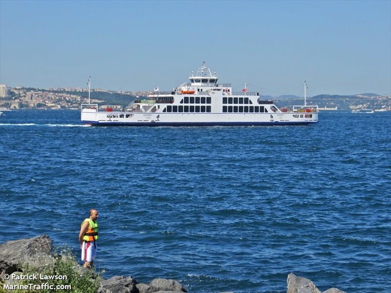 mf sadabat (Passenger/Ro-Ro Cargo Ship) - IMO 9415521, MMSI 271002615, Call Sign TCTG8 under the flag of Turkey