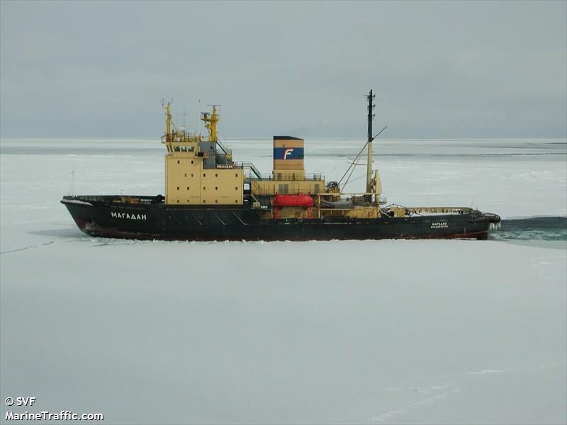 magadan (Icebreaker) - IMO 8009193, MMSI 273145900, Call Sign UIFQ under the flag of Russia
