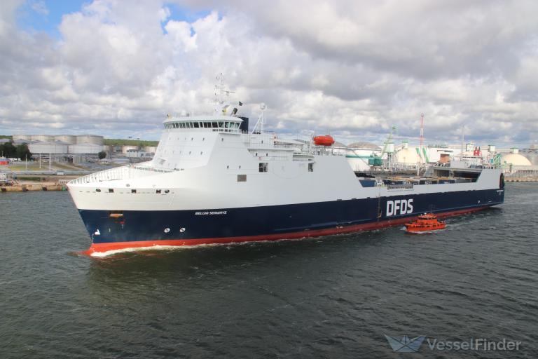 belgia seaways (Ro-Ro Cargo Ship) - IMO 9188233, MMSI 277561000, Call Sign LYBM under the flag of Lithuania