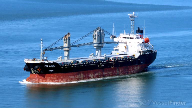 coe laura (Bulk Carrier) - IMO 9343821, MMSI 304031000, Call Sign V2GO7 under the flag of Antigua & Barbuda