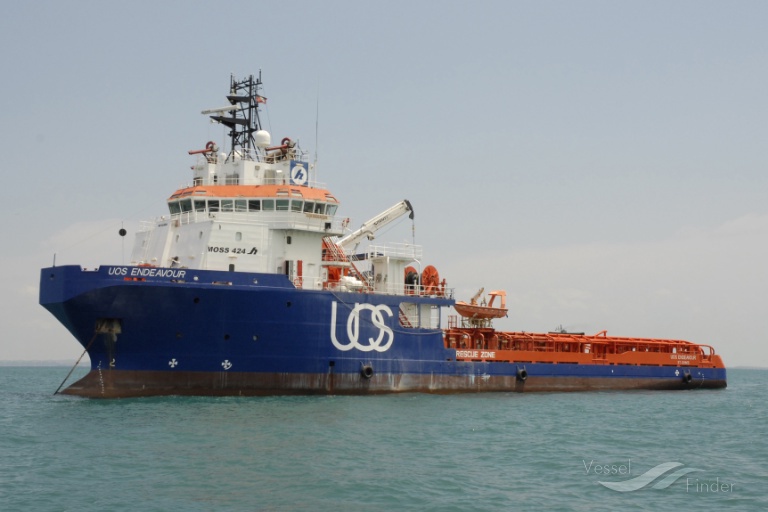 gh endeavour (Offshore Tug/Supply Ship) - IMO 9439890, MMSI 305519000, Call Sign V2EQ8 under the flag of Antigua & Barbuda