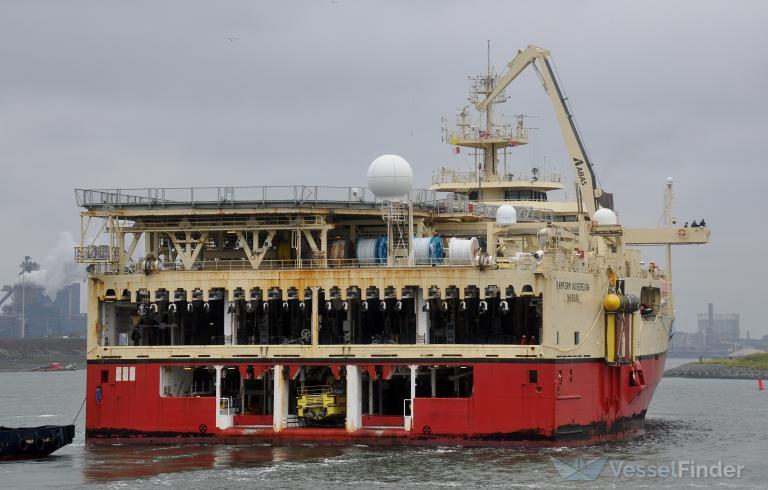 ramform sovereign (Research Vessel) - IMO 9390460, MMSI 311000555, Call Sign C6CR8 under the flag of Bahamas