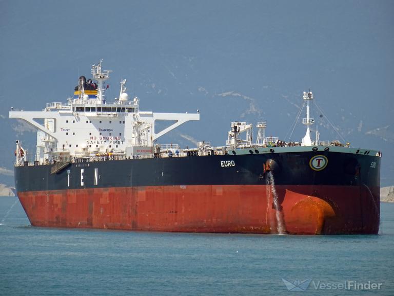 euro (Crude Oil Tanker) - IMO 9567702, MMSI 311073800, Call Sign C6AA5 under the flag of Bahamas