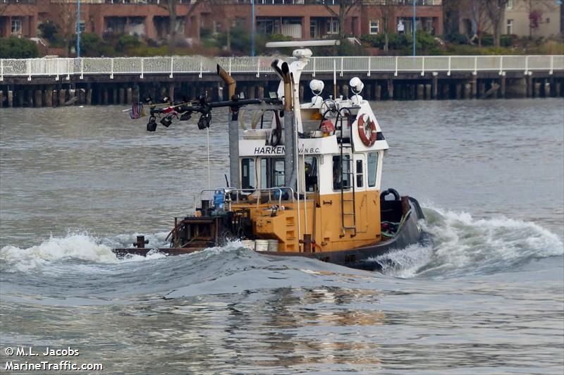 harken 6 (Towing vessel) - IMO , MMSI 316018619 under the flag of Canada