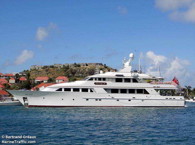 ladyj (Yacht) - IMO 8979269, MMSI 319723000, Call Sign ZCGH7 under the flag of Cayman Islands