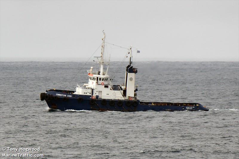 christos xxii (Tug) - IMO 7230135, MMSI 354795000, Call Sign HO7037 under the flag of Panama