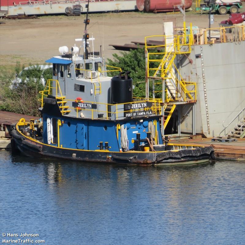 jerilyn (Tug) - IMO , MMSI 367335850, Call Sign WTC3263 under the flag of United States (USA)