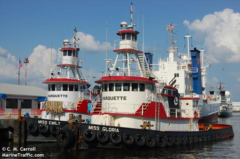 miss gloria (Tug) - IMO 8983088, MMSI 367430780, Call Sign WDF2691 under the flag of United States (USA)