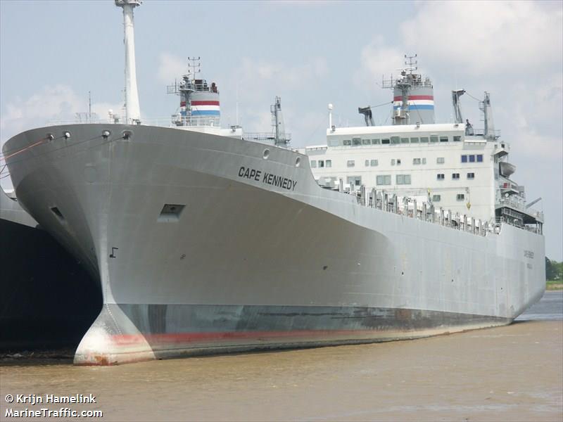 cape kennedy (Ro-Ro Cargo Ship) - IMO 7714636, MMSI 367802000, Call Sign KAOQ under the flag of United States (USA)