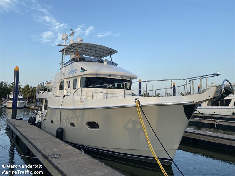 serene (Pleasure craft) - IMO , MMSI 368157650 under the flag of United States (USA)