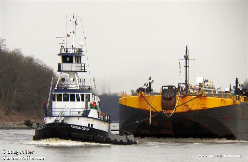 fishing creek (Pusher Tug) - IMO 9681297, MMSI 368173000, Call Sign WDJ3477 under the flag of United States (USA)