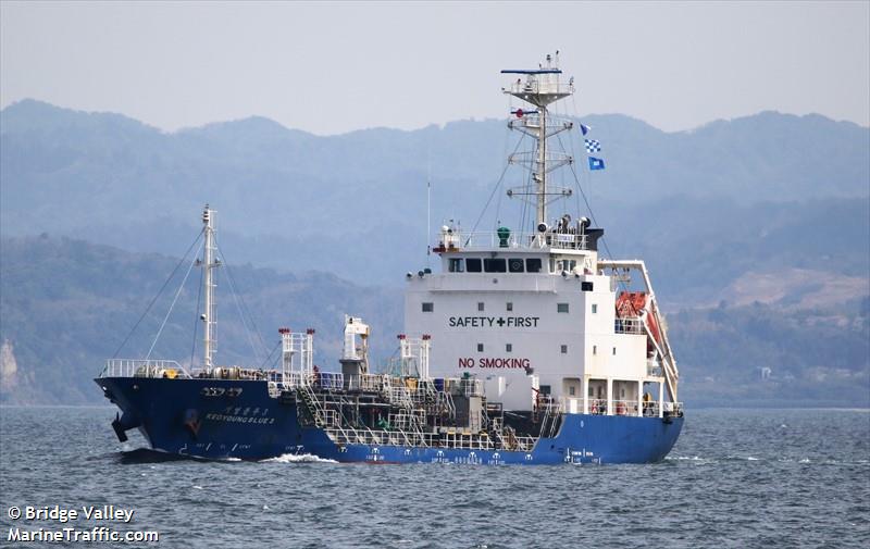 keoyoung blue 3 (Chemical/Oil Products Tanker) - IMO 9765990, MMSI 370408000, Call Sign HO9294 under the flag of Panama