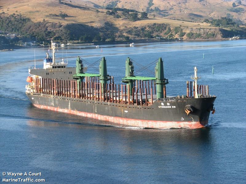 spinnaker sw (Bulk Carrier) - IMO 9580003, MMSI 372014000, Call Sign 3EVV6 under the flag of Panama