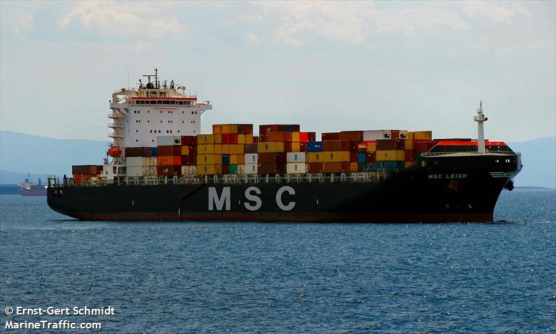 msc leigh (Container Ship) - IMO 9320439, MMSI 372123000, Call Sign 3EGN4 under the flag of Panama