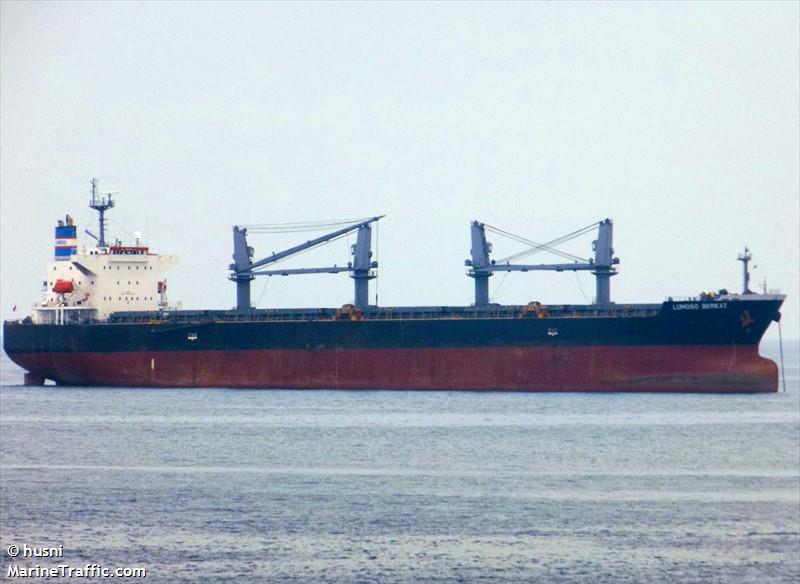 lumoso berkat (Bulk Carrier) - IMO 9346055, MMSI 525013041, Call Sign YBEH2 under the flag of Indonesia