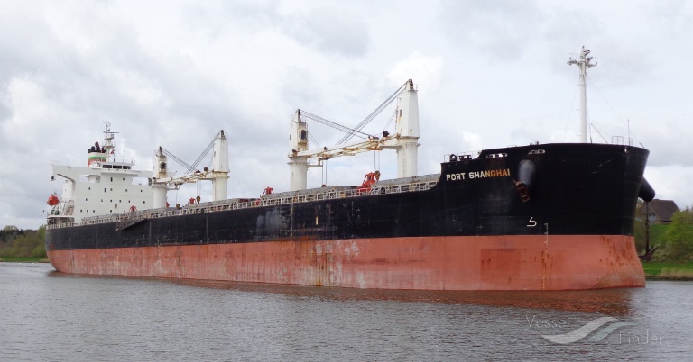 port shanghai (Bulk Carrier) - IMO 9423528, MMSI 538008246, Call Sign V7A2138 under the flag of Marshall Islands