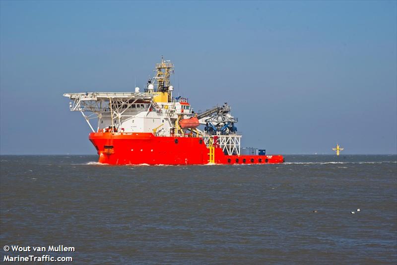 nor valiant (Offshore Tug/Supply Ship) - IMO 9468580, MMSI 565938000, Call Sign 9VCW6 under the flag of Singapore