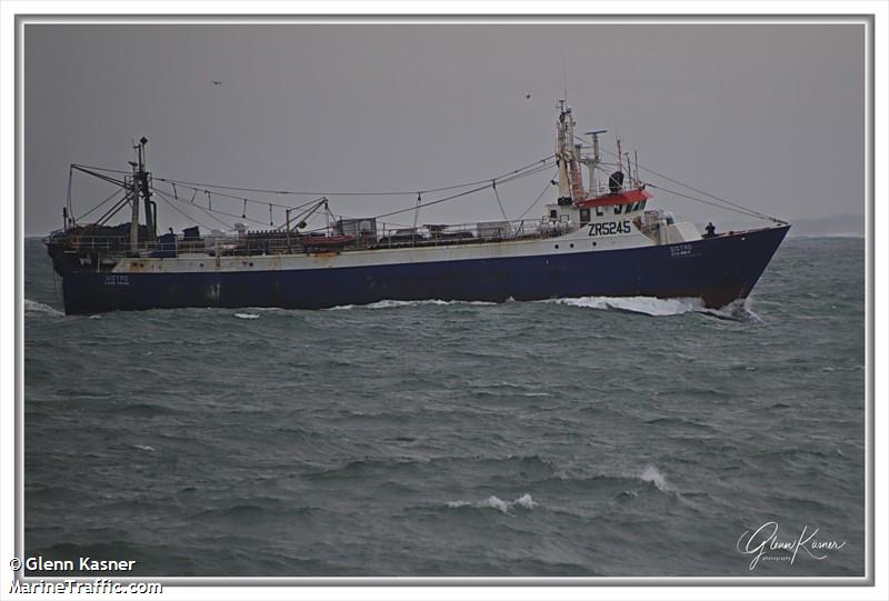 sistro (Fishing vessel) - IMO , MMSI 601087000, Call Sign ZR5245 under the flag of South Africa