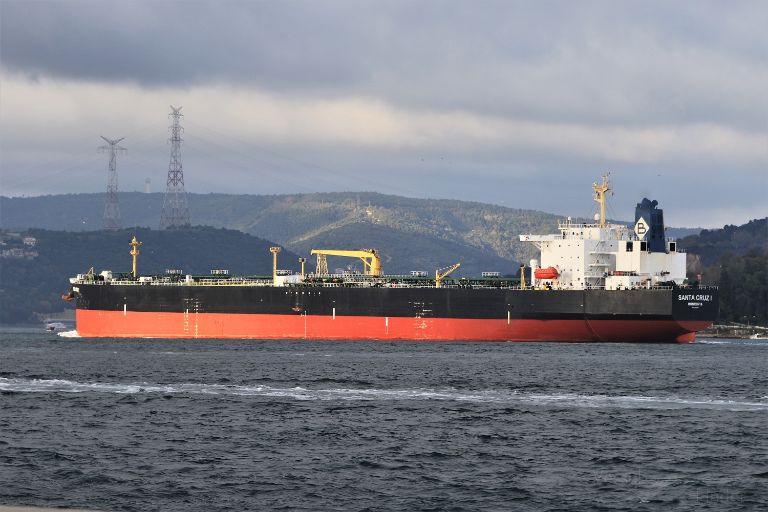 santa cruz i (Crude Oil Tanker) - IMO 9259680, MMSI 636011265, Call Sign ELXX8 under the flag of Liberia