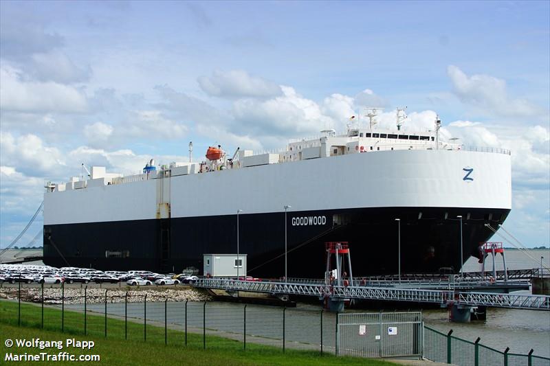 goodwood (Vehicles Carrier) - IMO 9701140, MMSI 636016606, Call Sign D5GY7 under the flag of Liberia