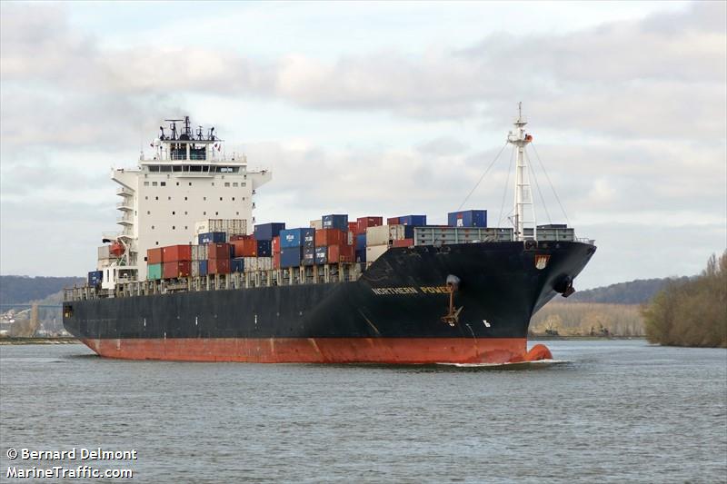 northern power (Container Ship) - IMO 9467055, MMSI 636091835, Call Sign A8TL6 under the flag of Liberia