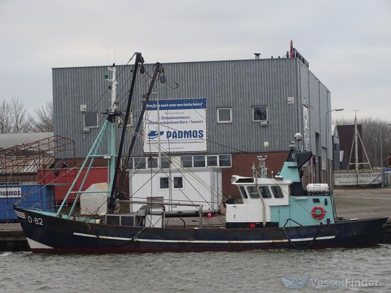 o62 dini (Fishing vessel) - IMO , MMSI 205315000, Call Sign OPCJ under the flag of Belgium
