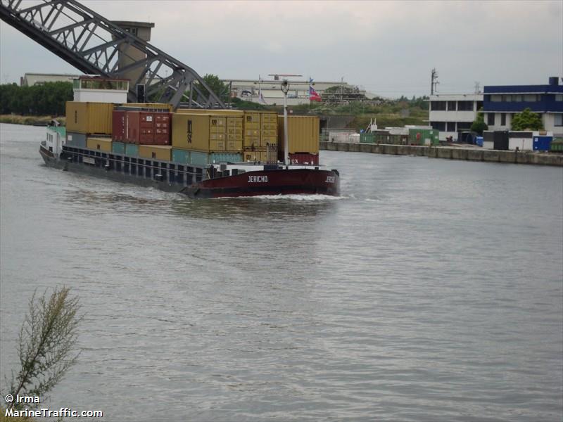 jericho (Cargo ship) - IMO , MMSI 205363390, Call Sign OT3633 under the flag of Belgium