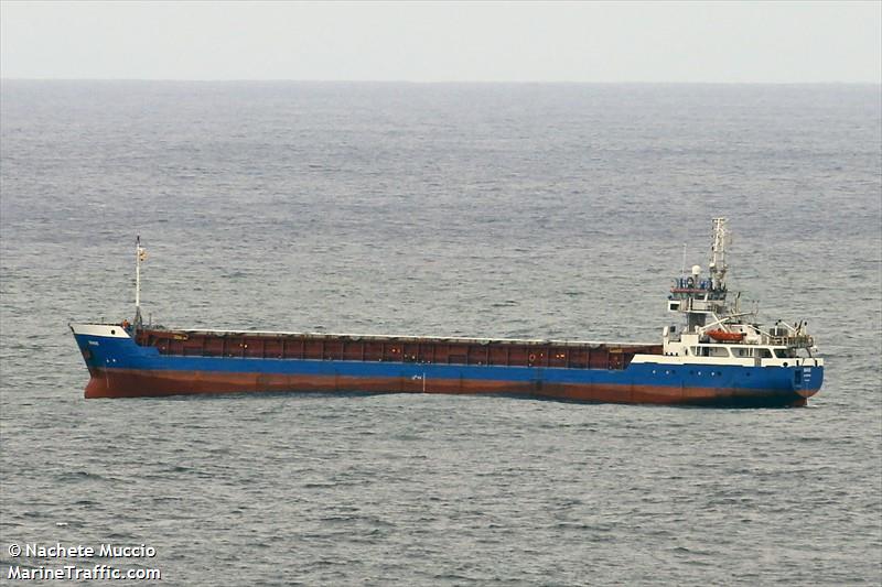 marie (General Cargo Ship) - IMO 9252929, MMSI 205724000, Call Sign ONJC under the flag of Belgium