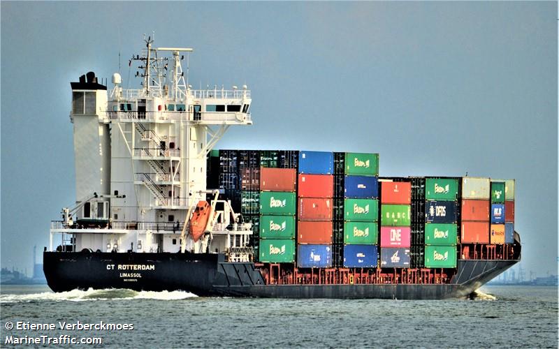 ct rotterdam (Container Ship) - IMO 9395575, MMSI 209836000, Call Sign 5BSX2 under the flag of Cyprus