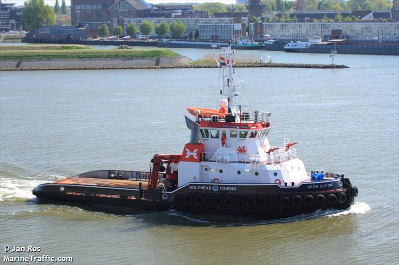 afon llifon (Offshore Tug/Supply Ship) - IMO 9420875, MMSI 210628000, Call Sign C4ZN2 under the flag of Cyprus