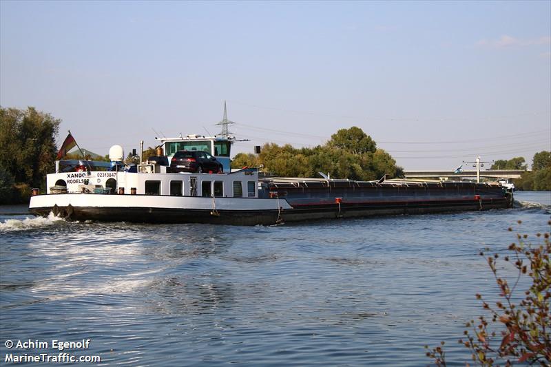 xando (Cargo ship) - IMO , MMSI 211683720, Call Sign DA2120 under the flag of Germany