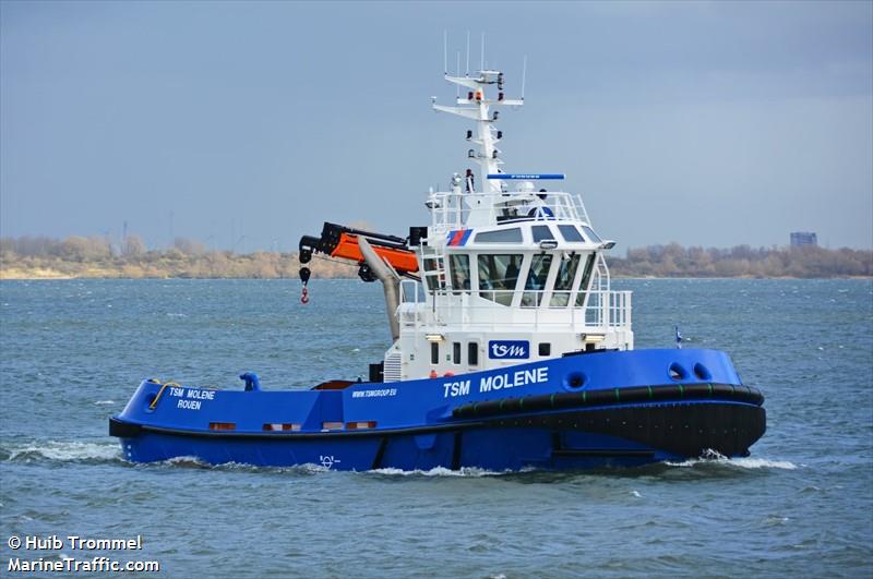 tsm molene (Towing vessel) - IMO , MMSI 227397840, Call Sign FAD4827 under the flag of France