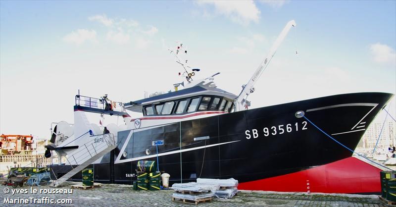 fv sapa (Fishing Vessel) - IMO 9900344, MMSI 228383600, Call Sign FLYJ under the flag of France