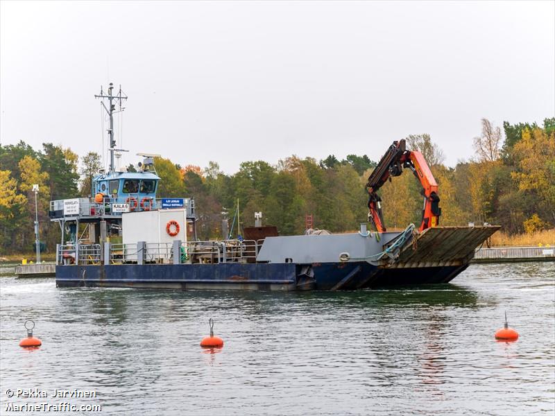 kala 6 (Cargo ship) - IMO , MMSI 230941810, Call Sign OH2384 under the flag of Finland