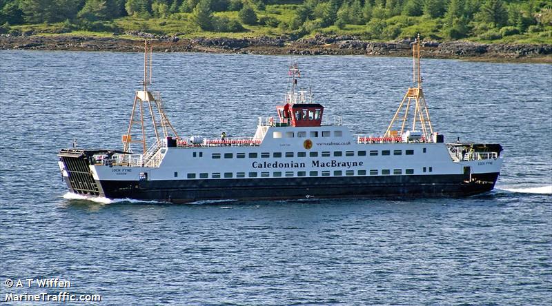 loch fyne (Passenger/Ro-Ro Cargo Ship) - IMO 9006411, MMSI 232003166, Call Sign MNFF3 under the flag of United Kingdom (UK)